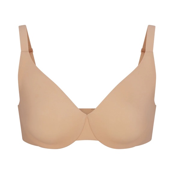 NWT SKIMS Smoothing Intimates Unlined Full Coverage Bra in Clay - Picture 1 of 8